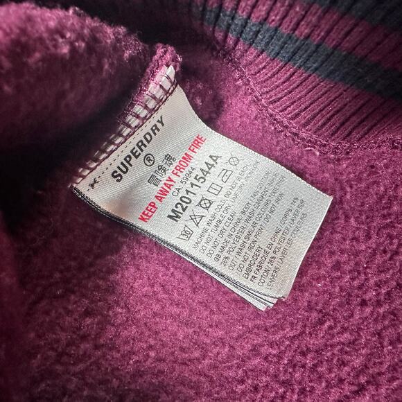 Superdry Hooded Sweatshirt Size Medium - Picture 7 of 8